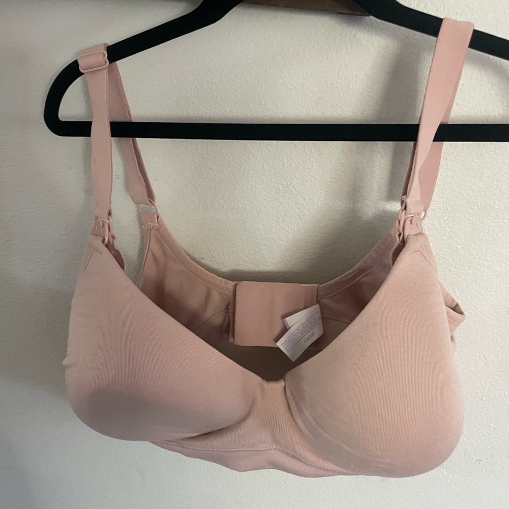 Joyspun‎ Maternity Blush Pink Nursing Bra Size XXL